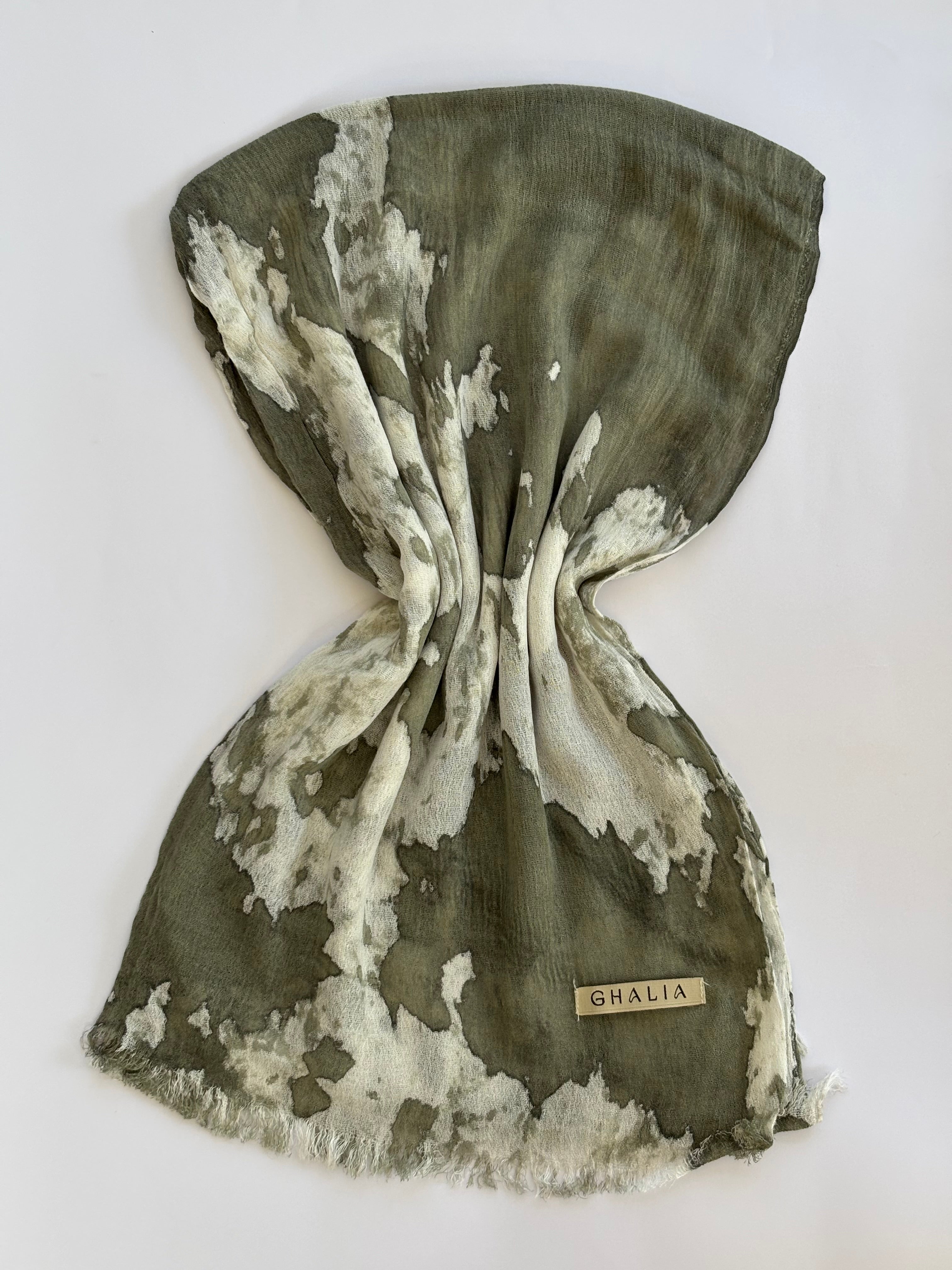 Ruffled Galaxy olive