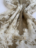 Ruffled Galaxy light beige