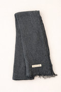 Charcoal grey Kuwaiti cotton crinkle